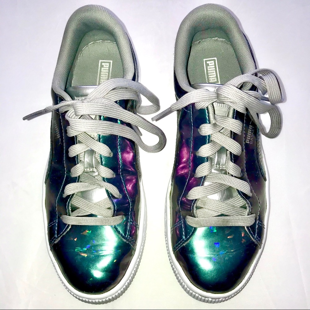 Puma Basket sparkly sneakers Women’s 7.5/EU 38